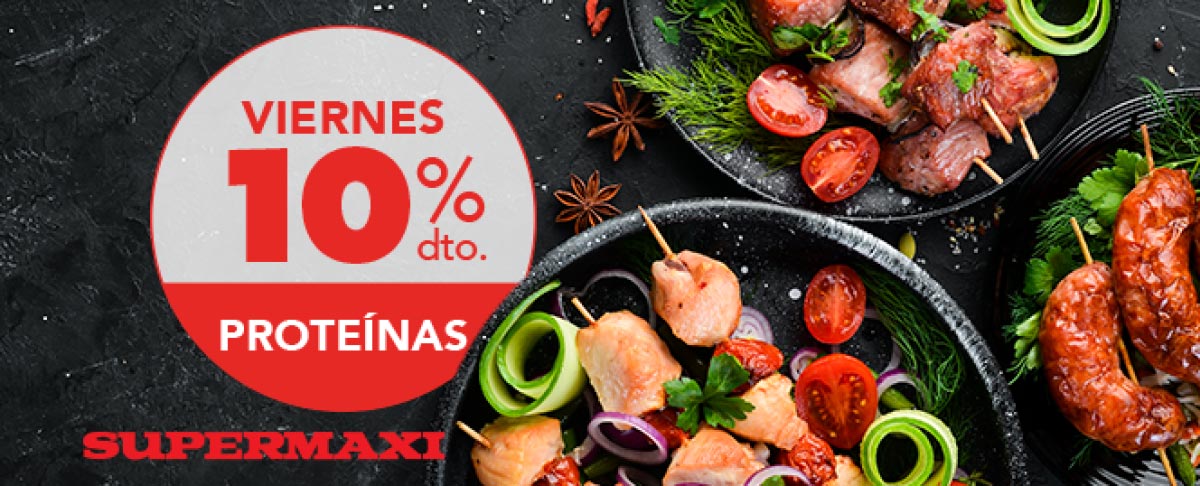 Viernes 10% dto. en proteínas