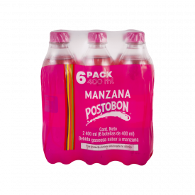 Postobon Manzana Pack x6 400 ml