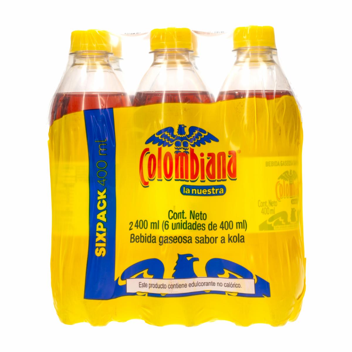 Bebida Gaseosa Postobón Y Colombiana 6 Pack COLOMBIANA 6 X 400 ml