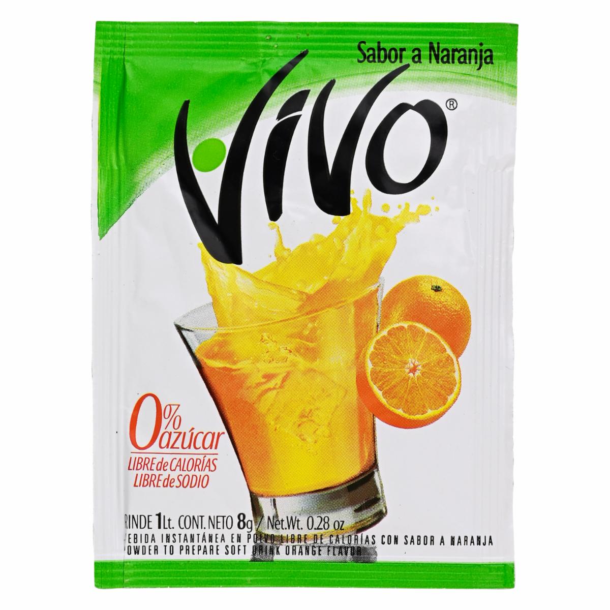 Jugo De Naranja VIVO 8 G