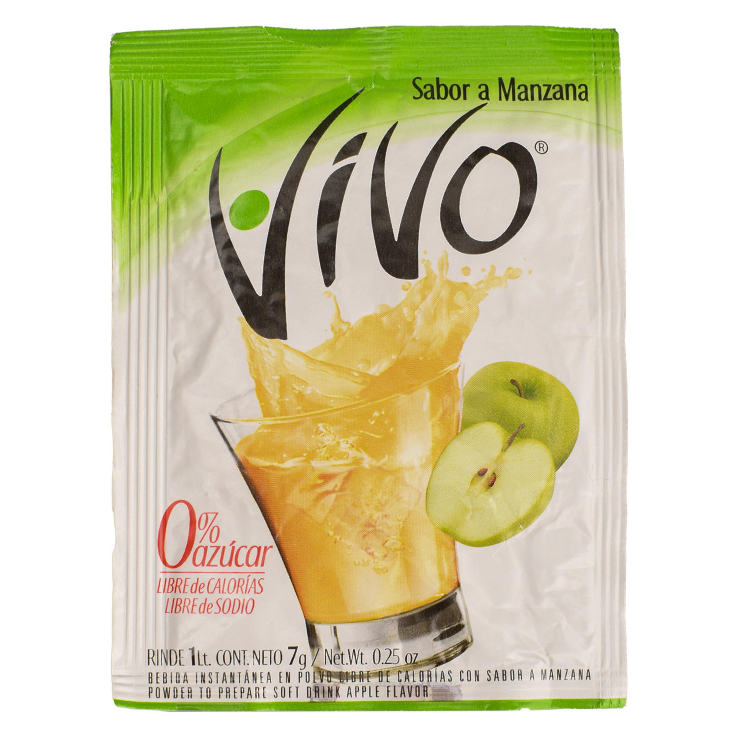 Jugo De Manzana Bajo En Azúcar VIVO 7 G