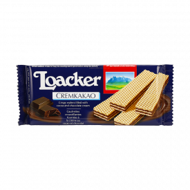 Loacker Classic Wafer Galletas Rellenas De Cacao Y Chocolate 90 g