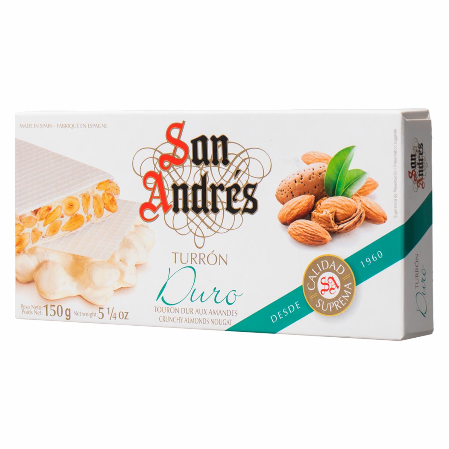 Turrón Duro Suprema SAN ANDRÉS 150g