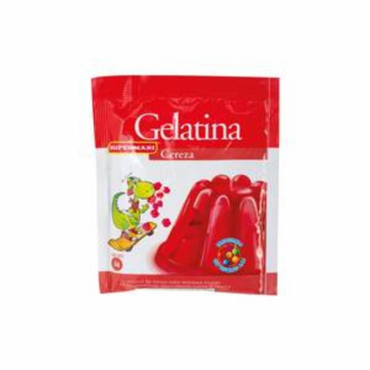 Gelatina Cereza SUPERMAXI Sobre