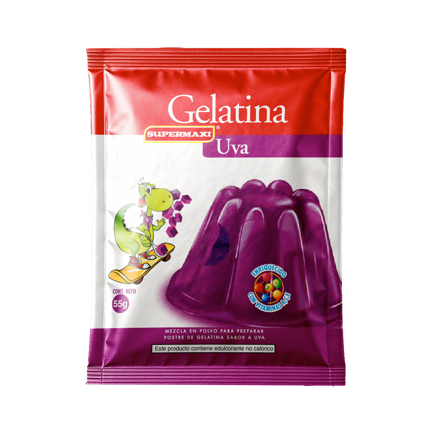 Gelatina Sabor A Uva SUPERMAXI 55 g