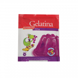 Supermaxi Gelatina Uva 55 g