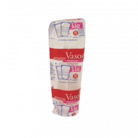 Supermaxi Vaso Transparente 5.5 oz x 25