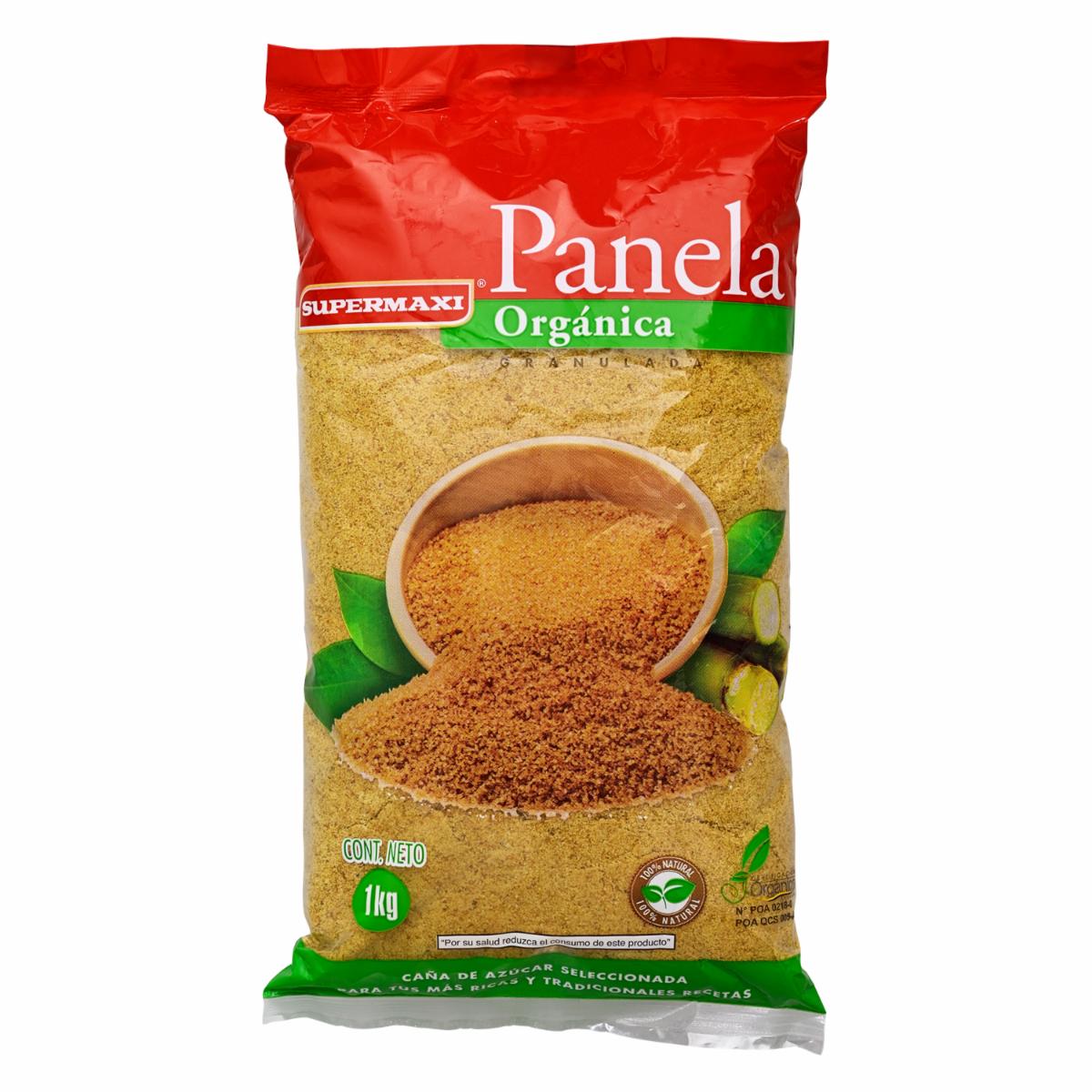 Panela Granulada Orgánica SUPERMAXI Funda