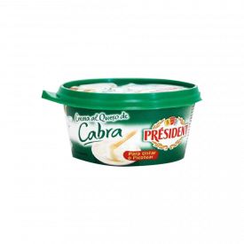 President Queso Crema Cabra 125g