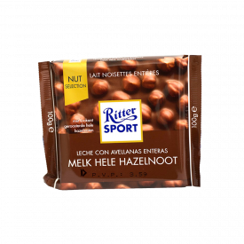 Ritter Chocolate Leche C/Avellanas 100 g