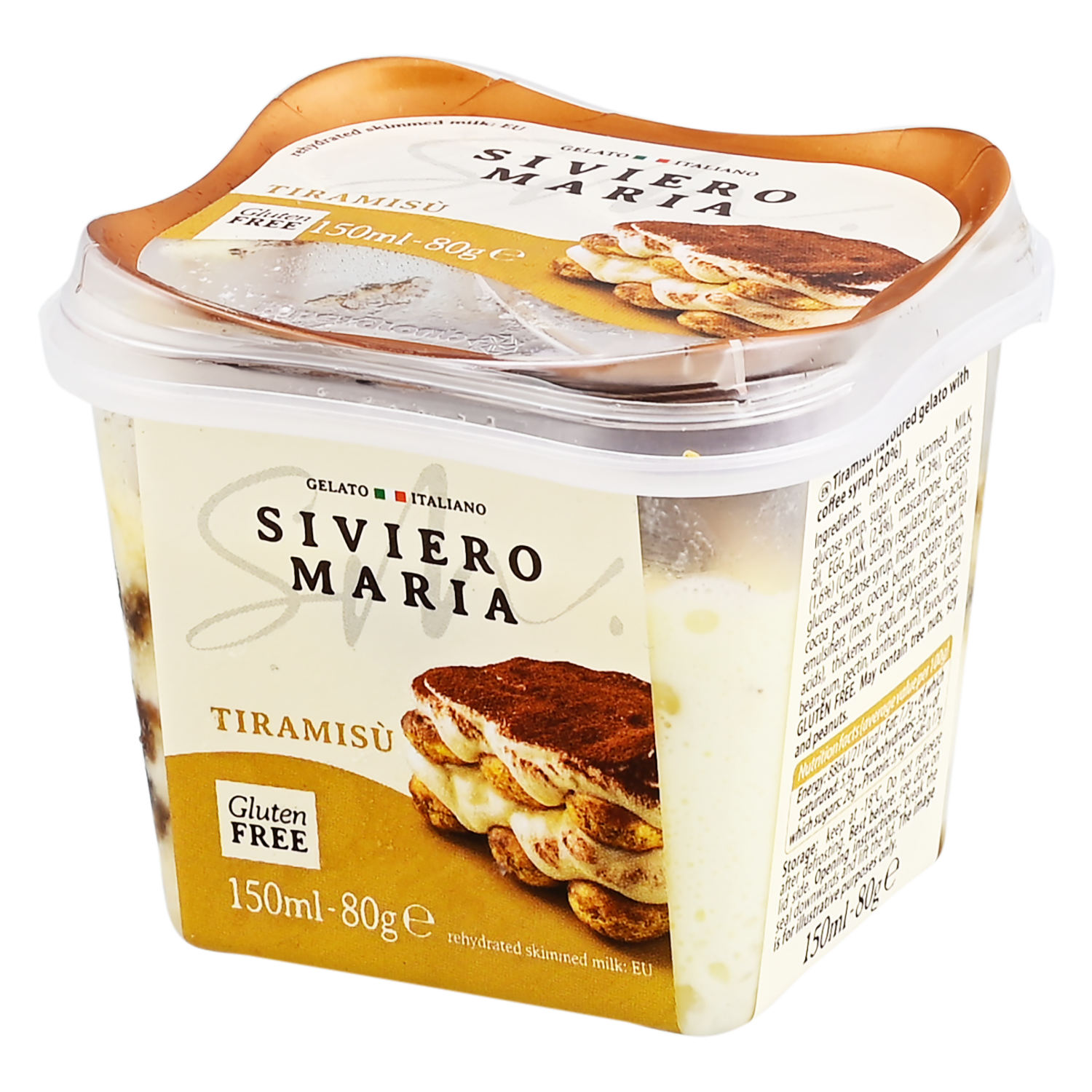 Helado Tiramisú SIVIERO MARIA Tarrina
