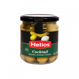 Helios Pepinillos/Cebollitas/Aceituna 345g