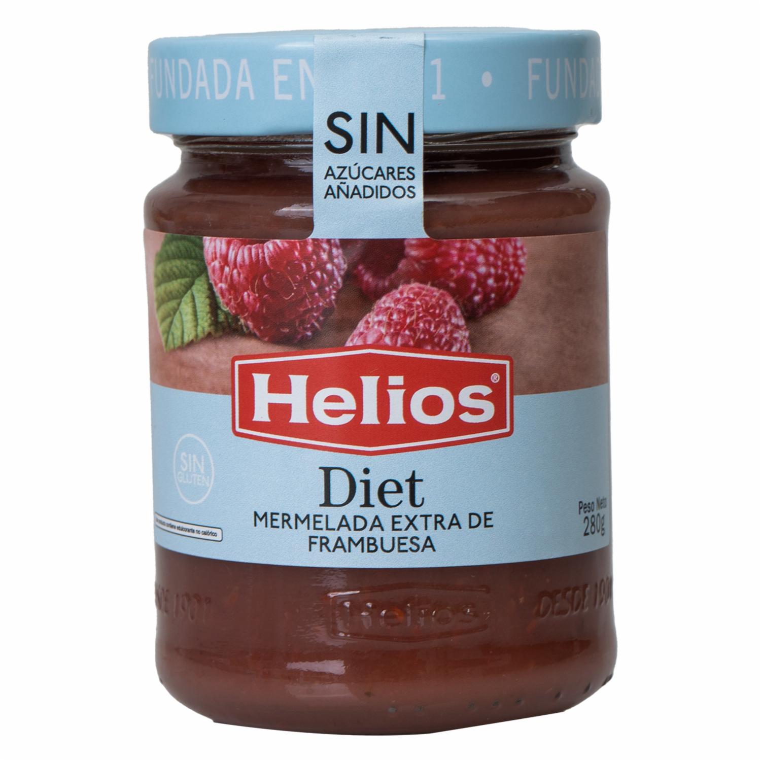 Mermelada De Frambuesa Sin Azúcar HELIOS 280 g