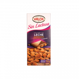 Valor Choco/Almendras S/Lactosa 150 g