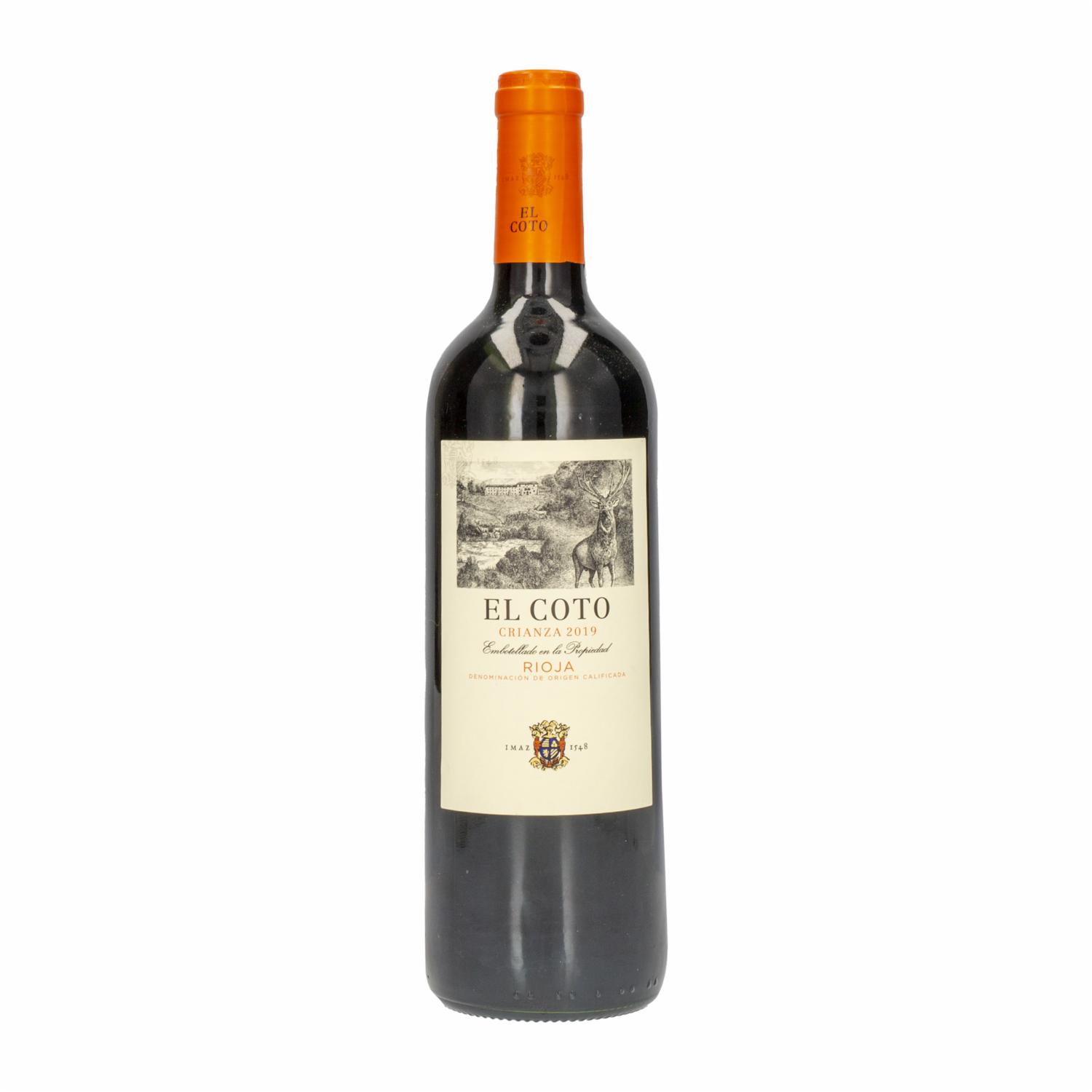 Vino Tinto Crianza EL COTO 750 ml