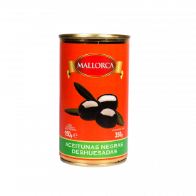 Mallorca Aceitunas Negras S/Hueso Lata 350 g