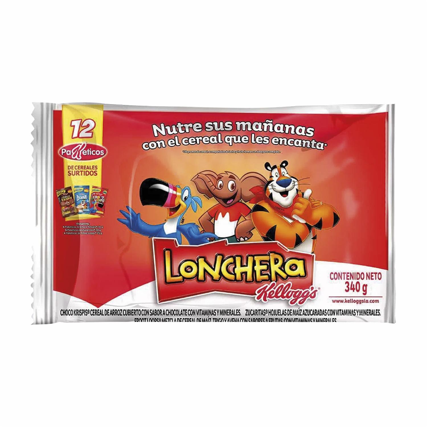 Cereal Surtido Para Lonchera KELLOGG’S 340 G