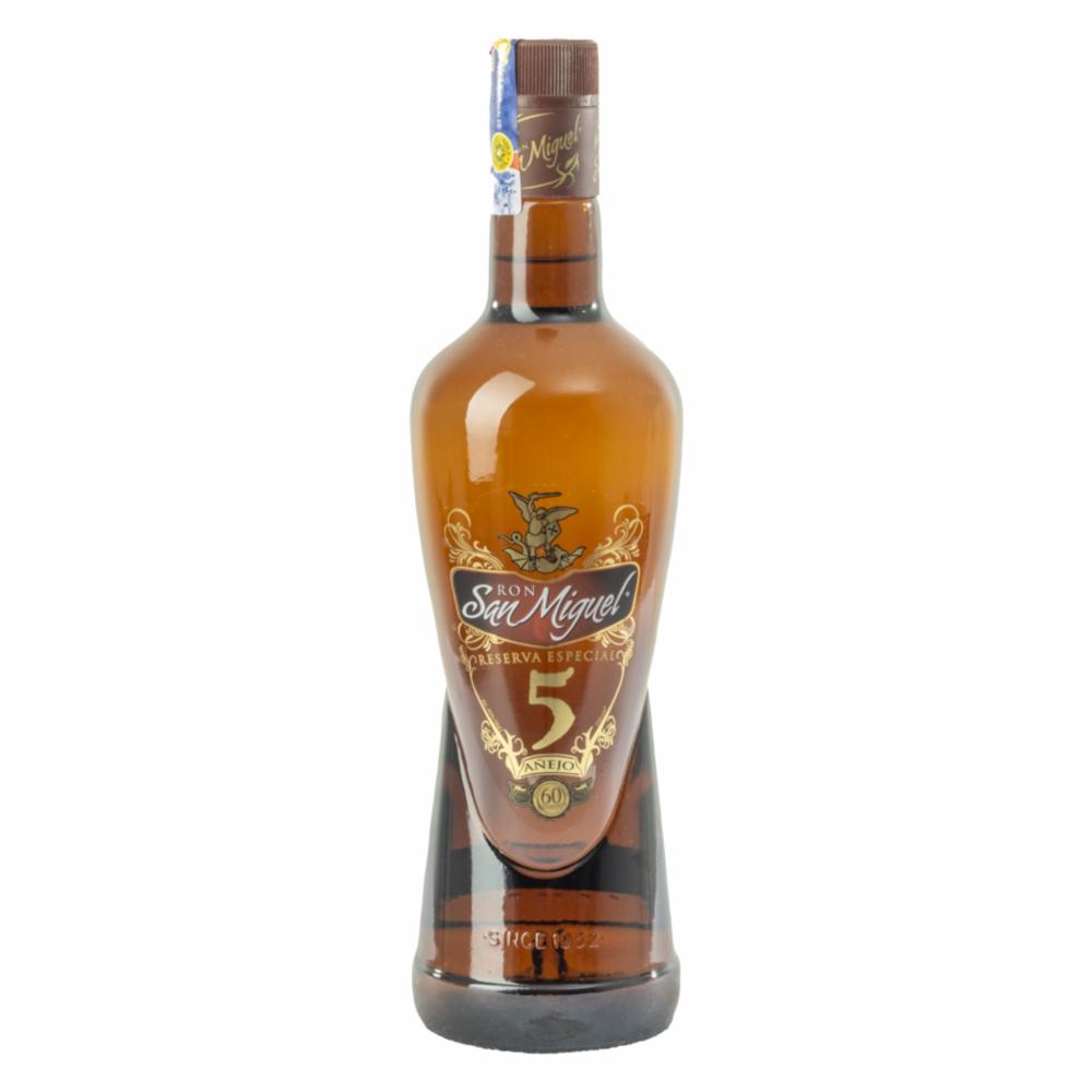 Ron 5 Añejo San Miguel 750 Ml