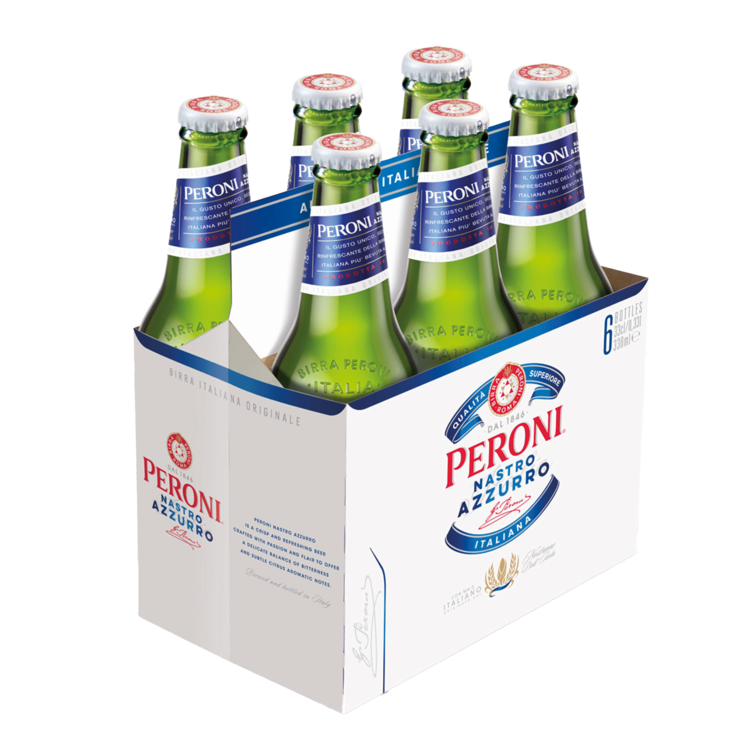 Cerveza Six Pack PERONI 6 X 330 Ml