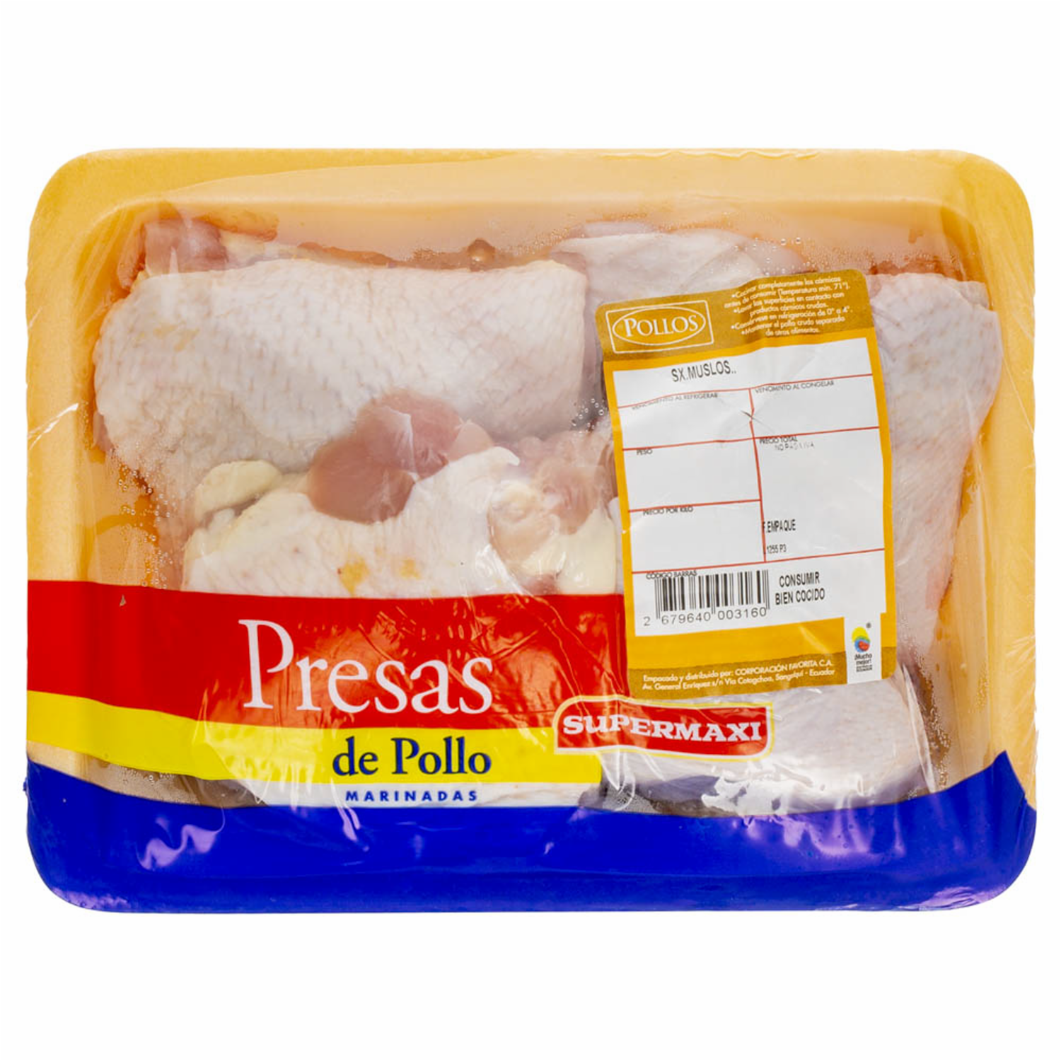 Muslos Empacados SUPERMAXI Al Peso