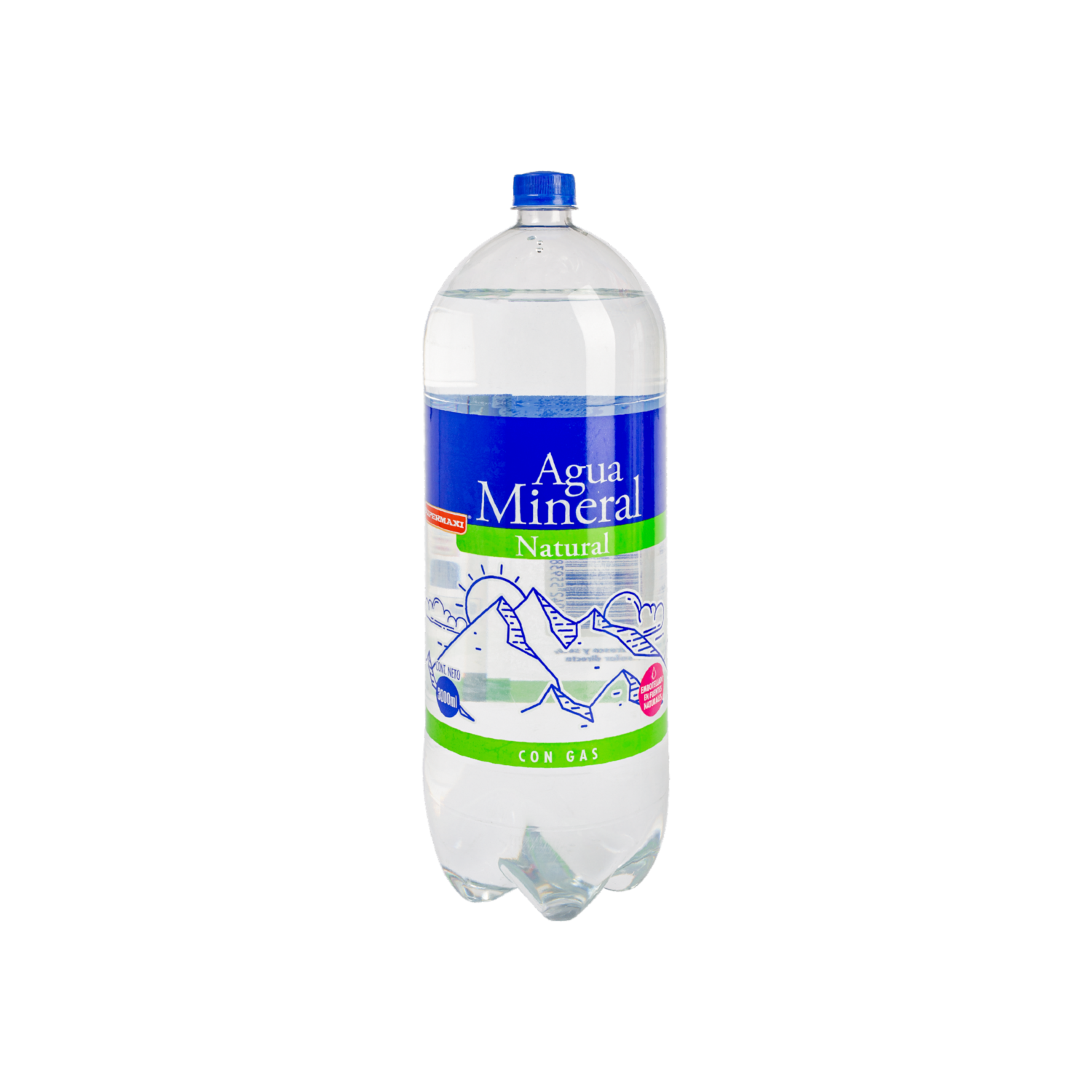 Agua Mineral Con Gas SUPERMAXI 3000 Ml