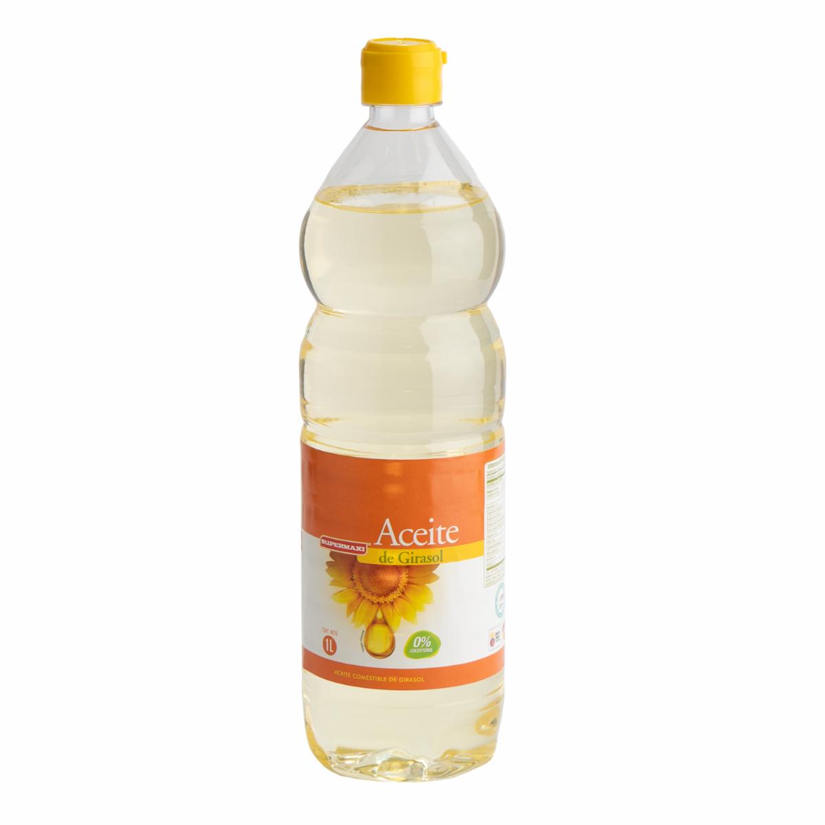 Aceite Comestible De Girasol SUPERMAXI Botella