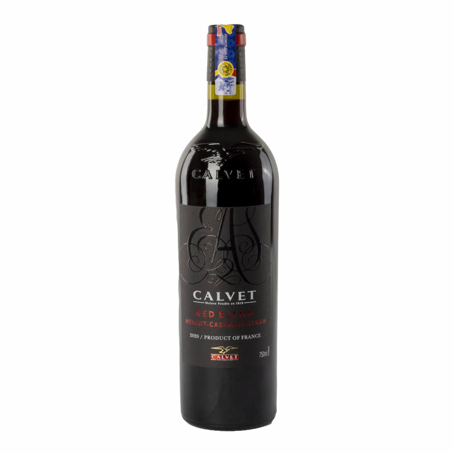 Vino Tinto Red Blend CALVET 750 Ml