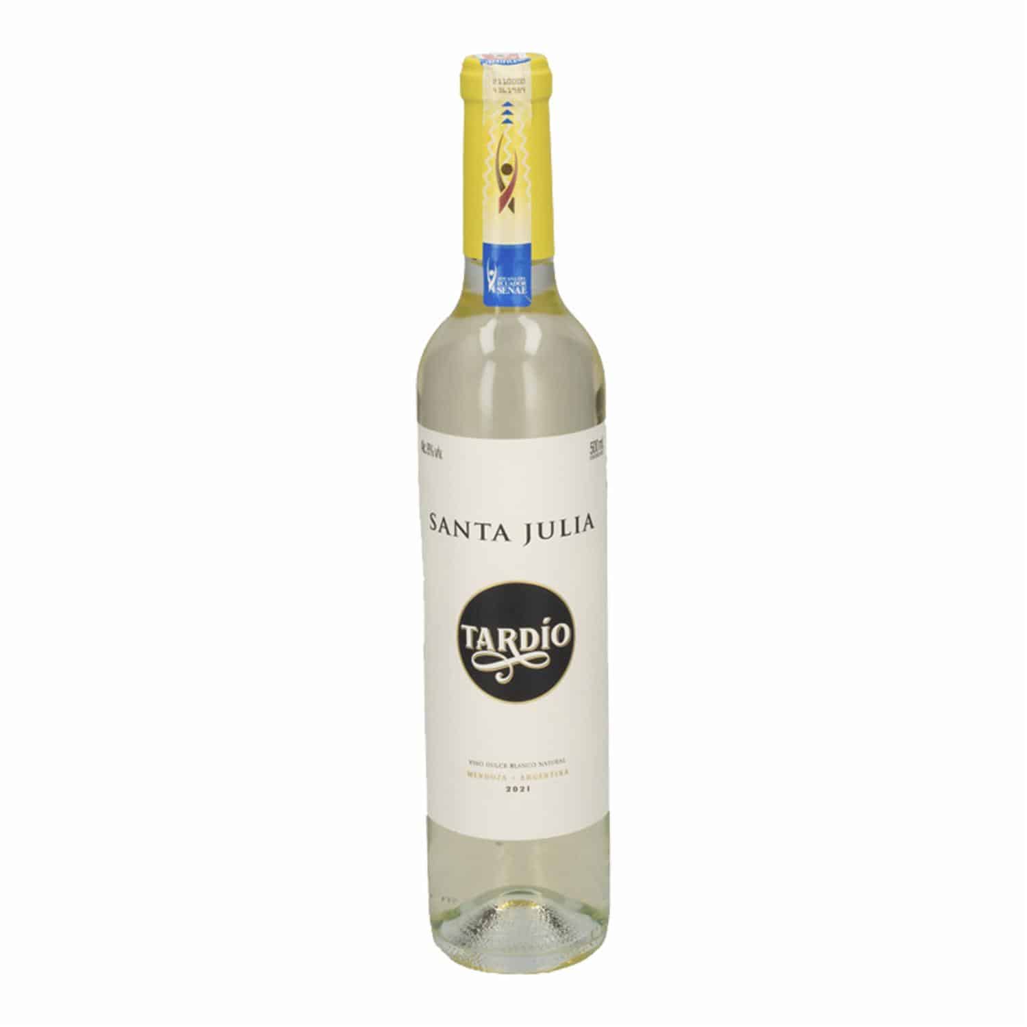 Vino Blanco Tardío Santa Julia 500 Ml