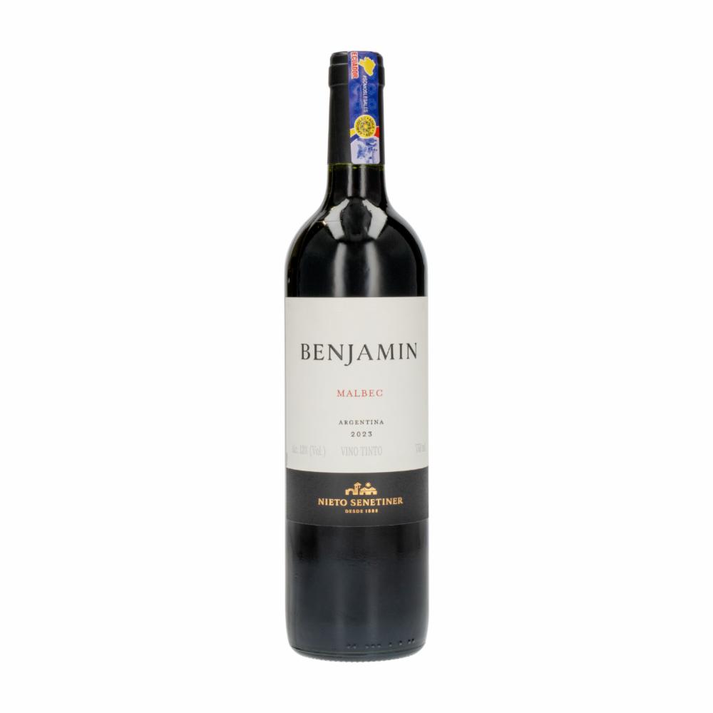 Vino Tinto Nieto Malbec Argentino Benjamin 750 Ml