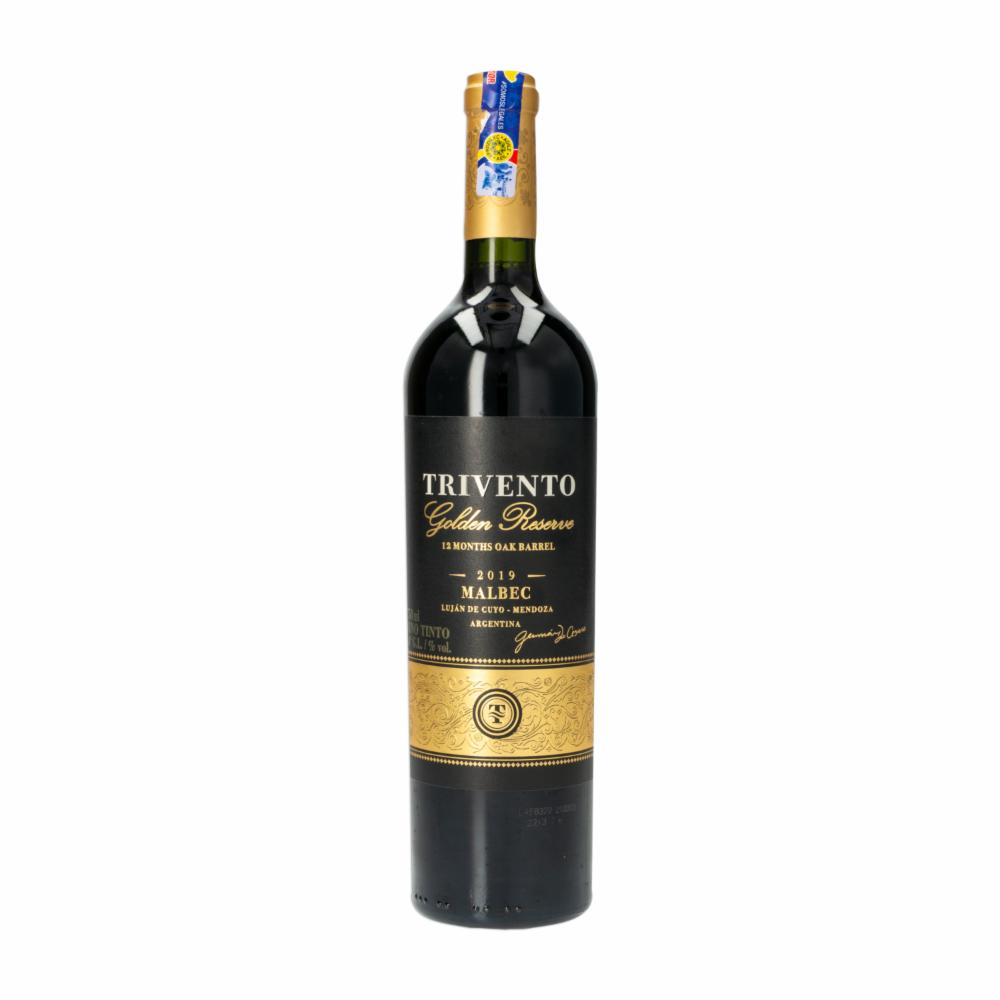 Vino Tinto Malbec Golden Trivento 750 Ml