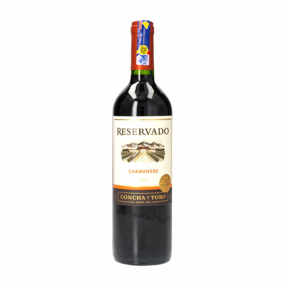 Vino Tinto Carmenere Reservado Concha Y Toro 750 Ml