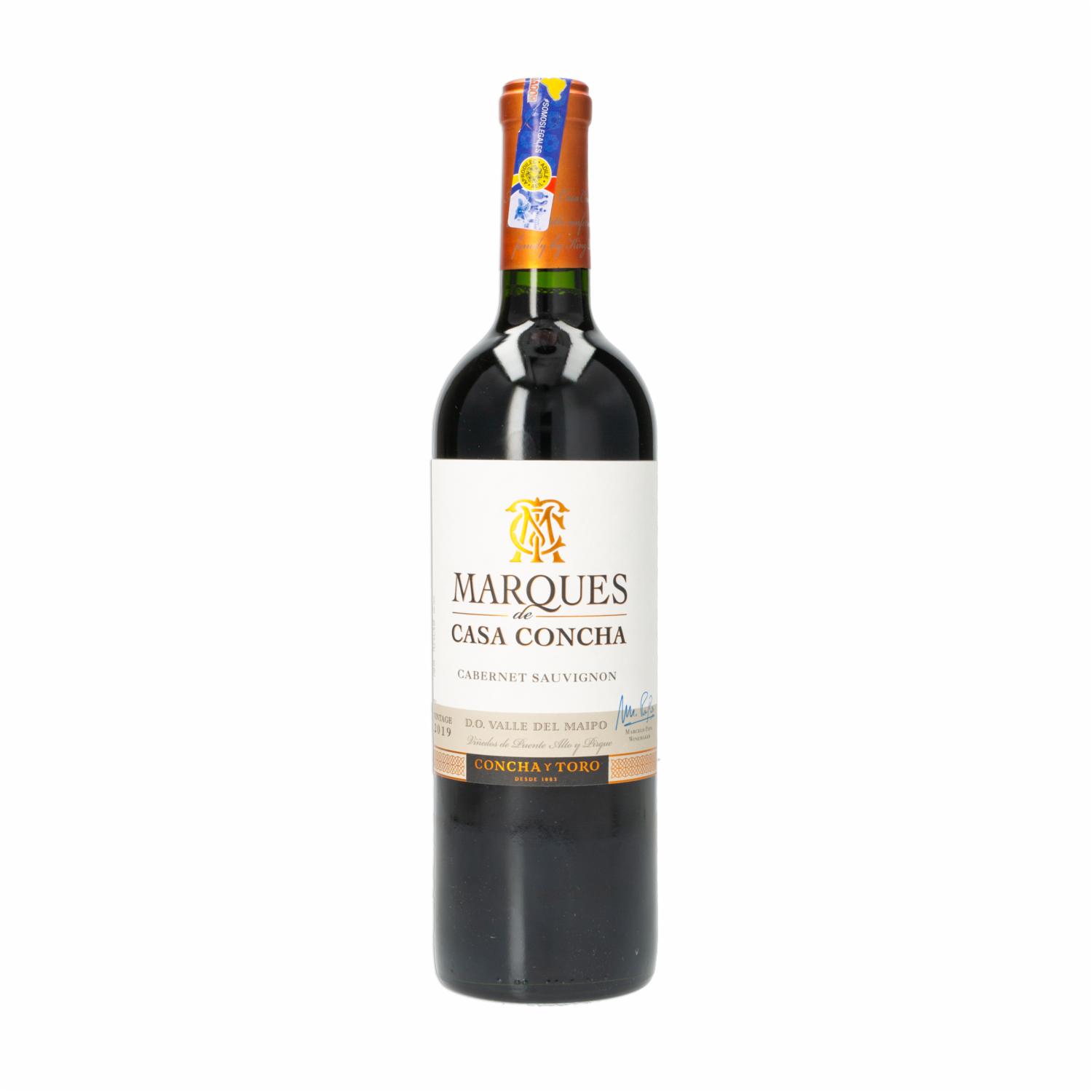 Vino Tinto Cabernet Sauvignon Marques De Casa Concha 750 Ml