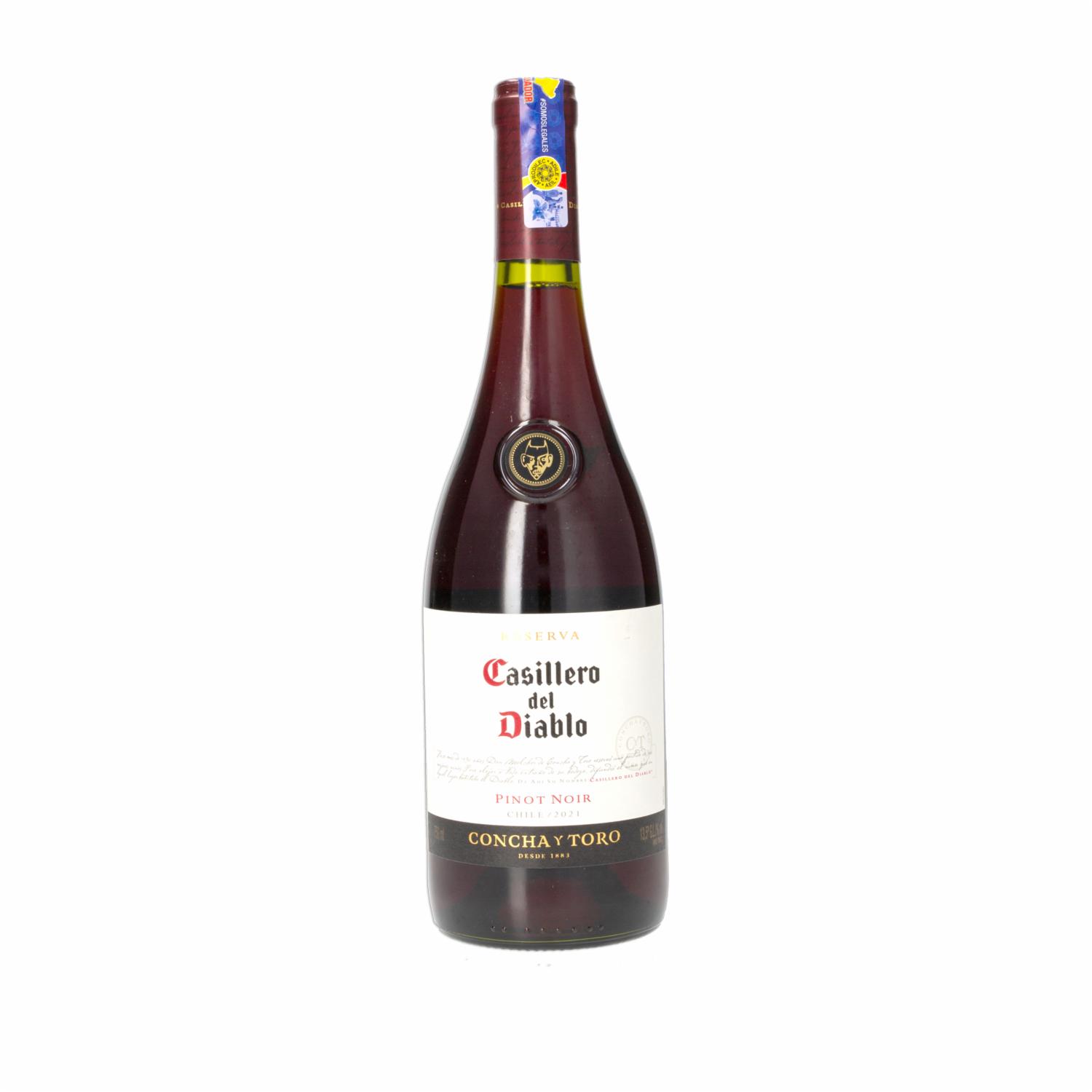 Vino Tinto Pinot Casillero Del Diablo 750 Ml