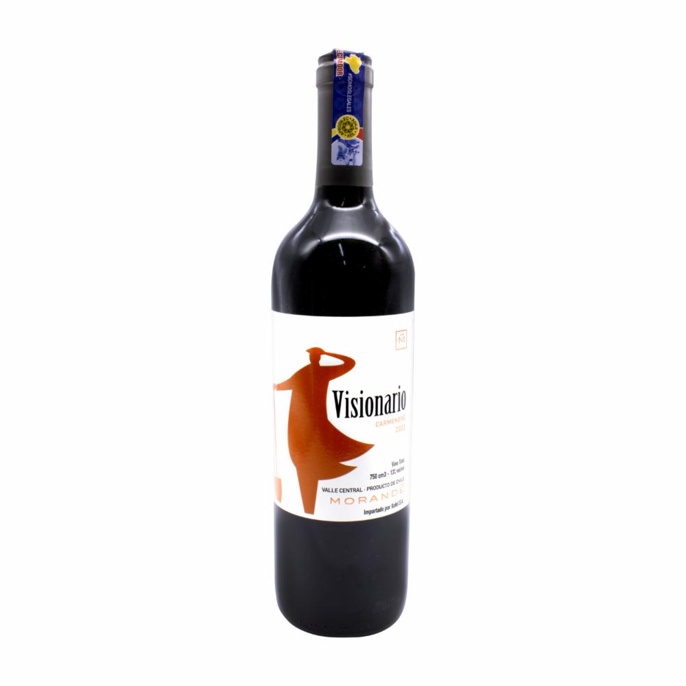 Vino Tinto Clásico Carmenere Visionario 750 Ml