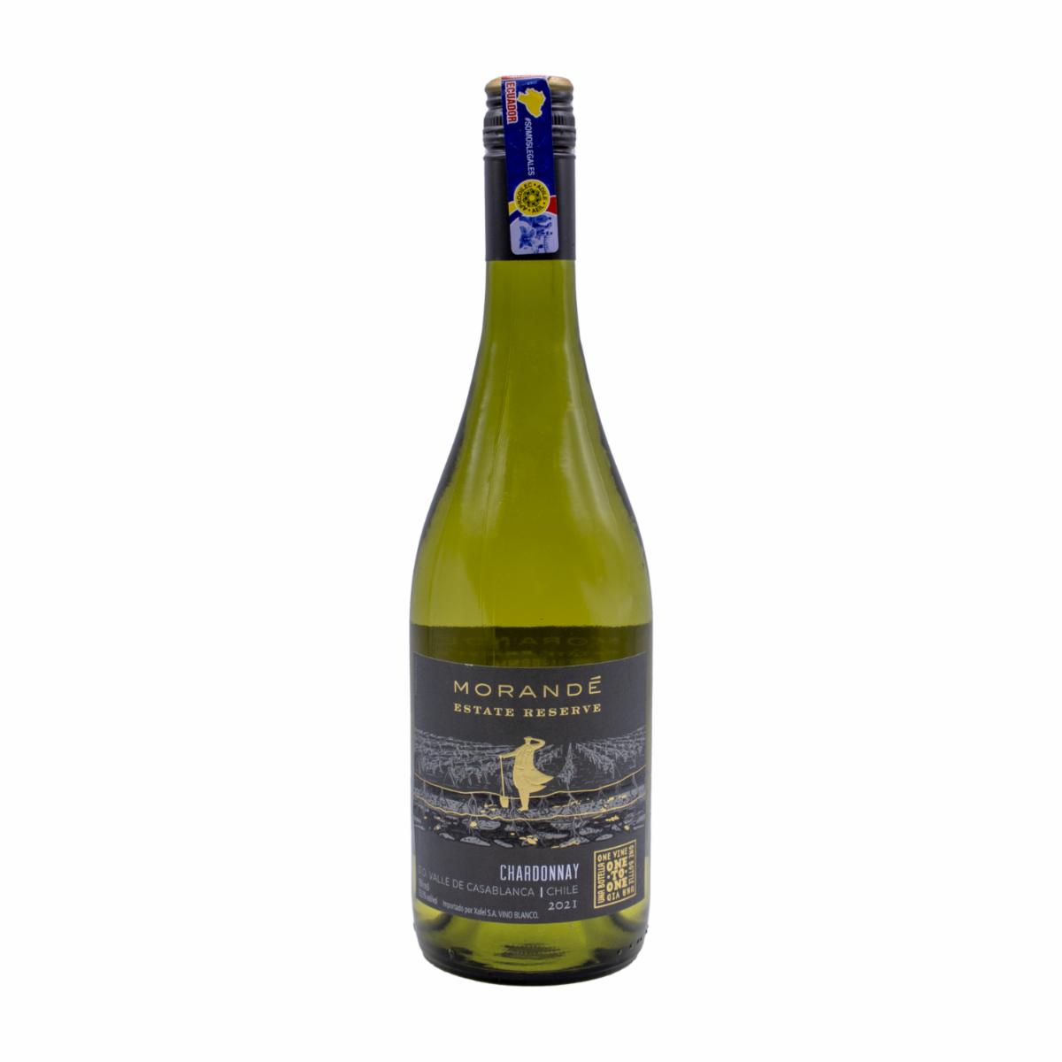 Vino Blanco Reserva Chardonnay MorandÉ 750 Ml