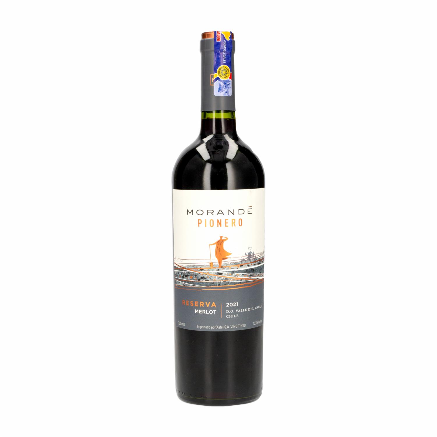 Vino Tinto Chileno MORANDÉ 750 Ml