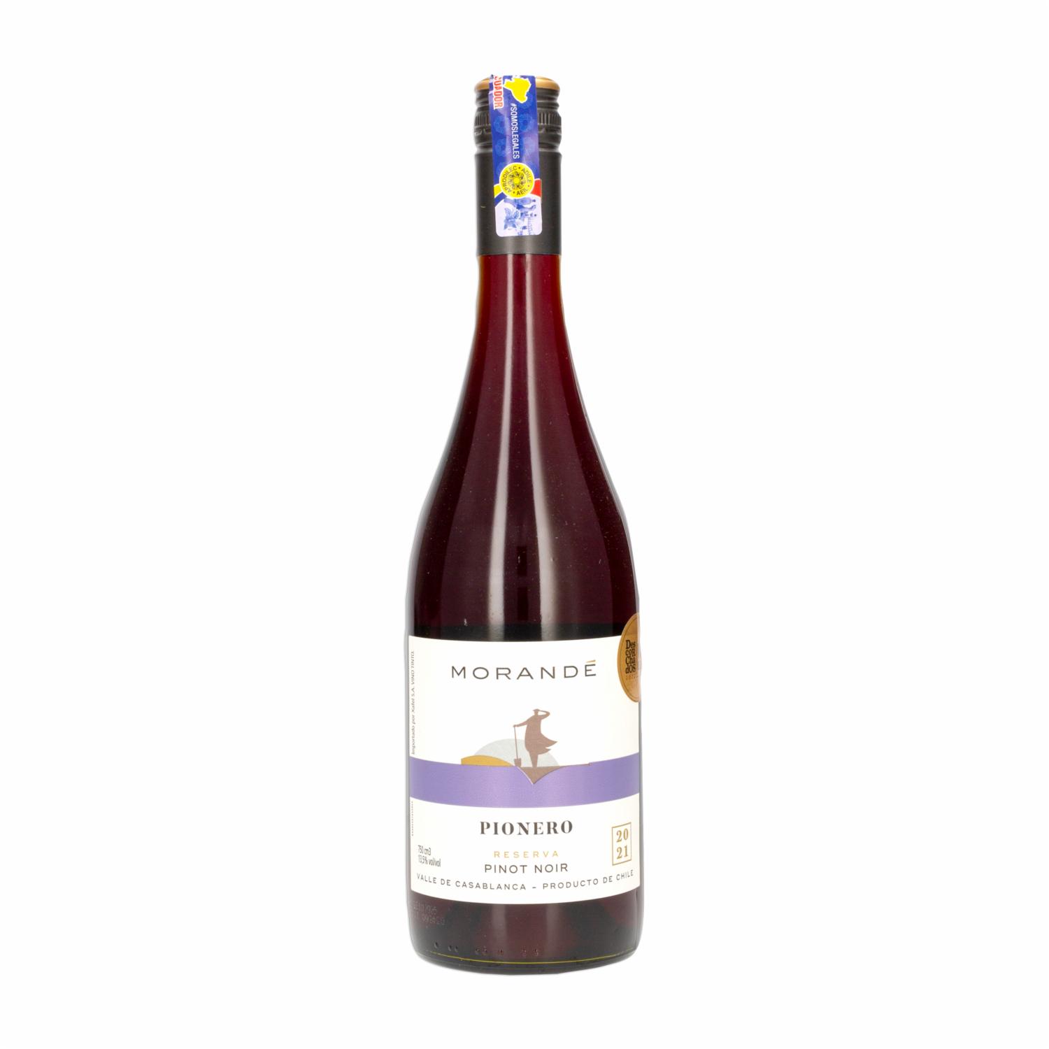 Vino Tinto Reserva Pinot Noir Pionero MORANDÉ 750 Ml