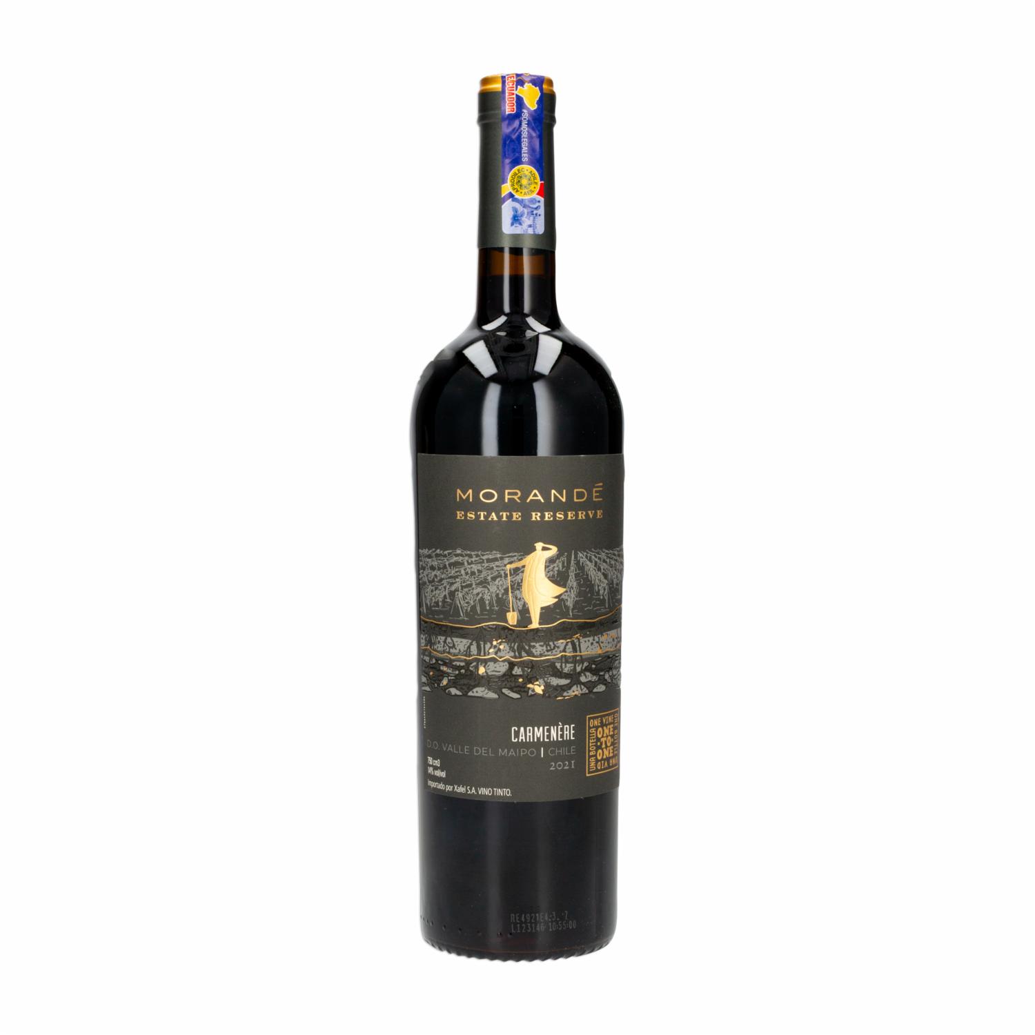 Vino Tinto Reserva Carmenere MorandÉ 750 Ml