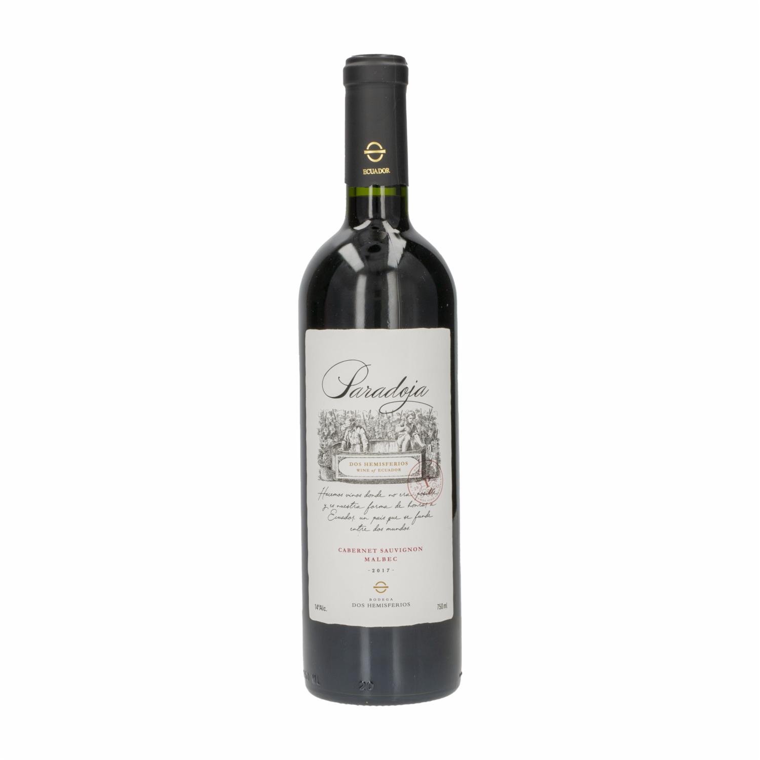 Vino Tinto Cabernet/Sauvignon/Malbec PARADOJA 750 Ml