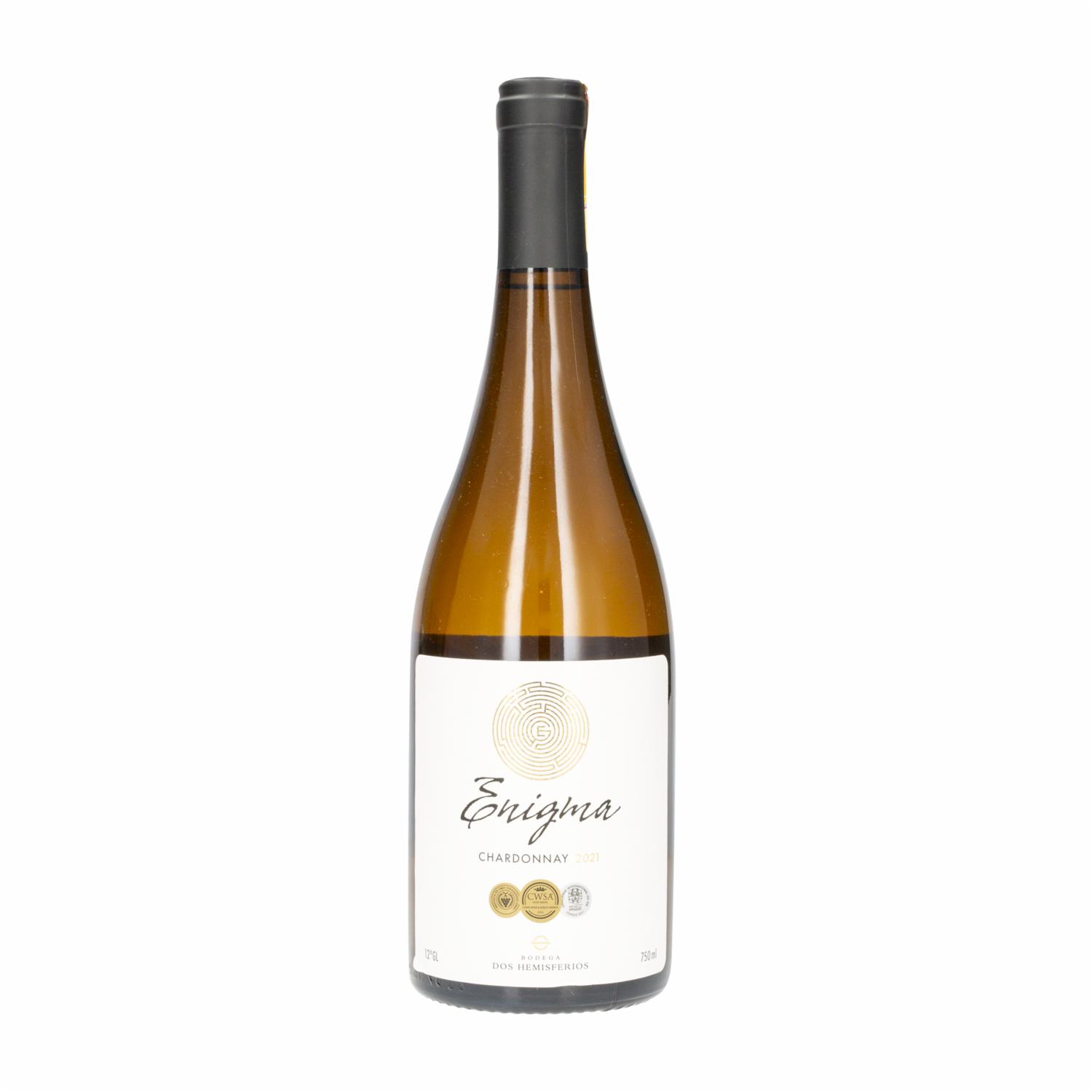 Vino Blanco Chardonnay Enigma 750 Ml