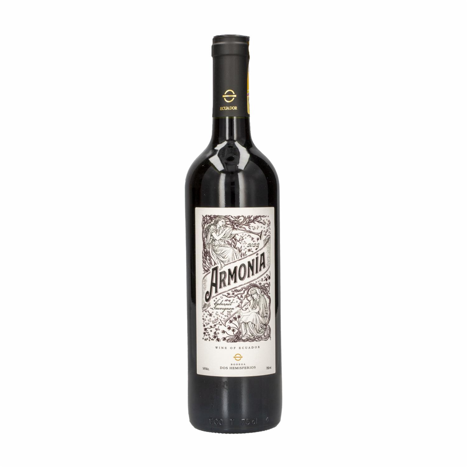 Vino Tinto Cabernet Sauvignon ARMONIA 750 Ml