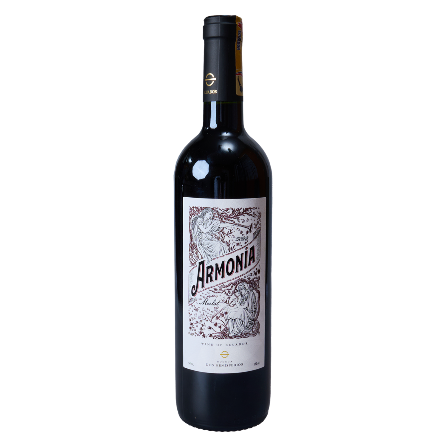 Vino Tinto Merlot ARMONIA 750 Ml