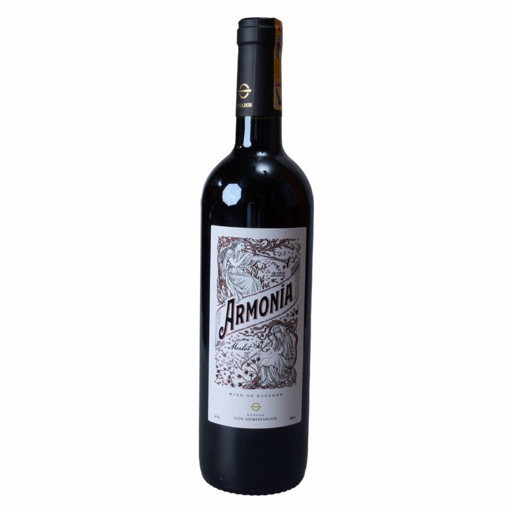 Vino Tinto Merlot Armonia 750 Ml