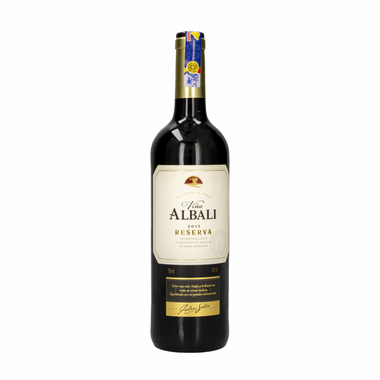 Vino Tinto Reserva VIÑA ALBALI 750 Ml