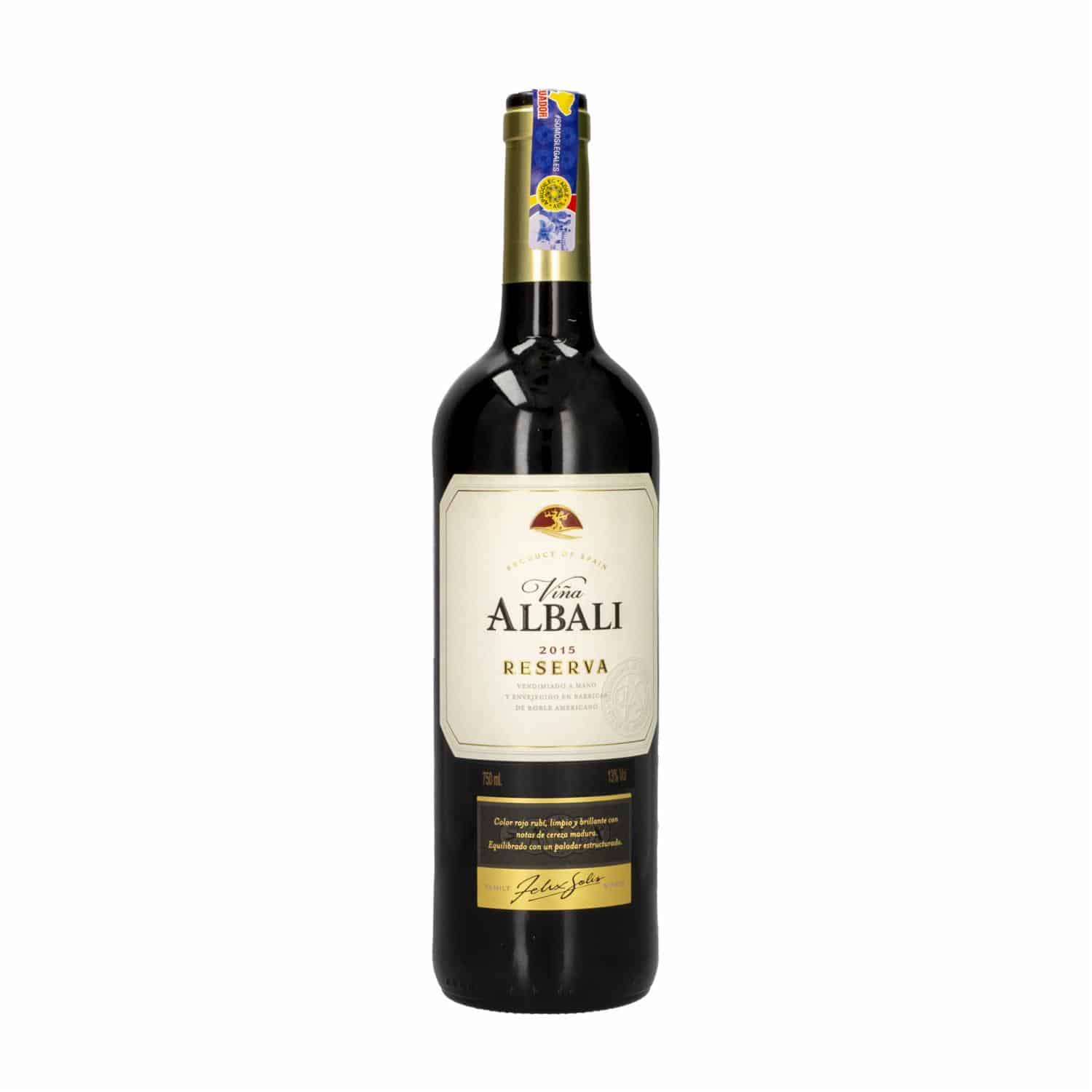 Vino Tinto Reserva ViÑa Albali 750 Ml