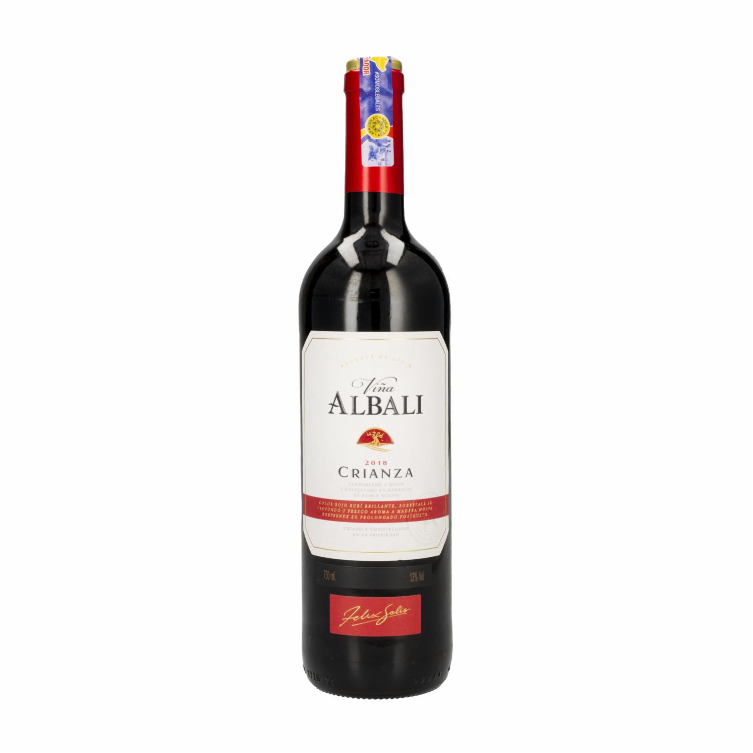 Vino Tinto Crianza ViÑa Albali 750 Ml