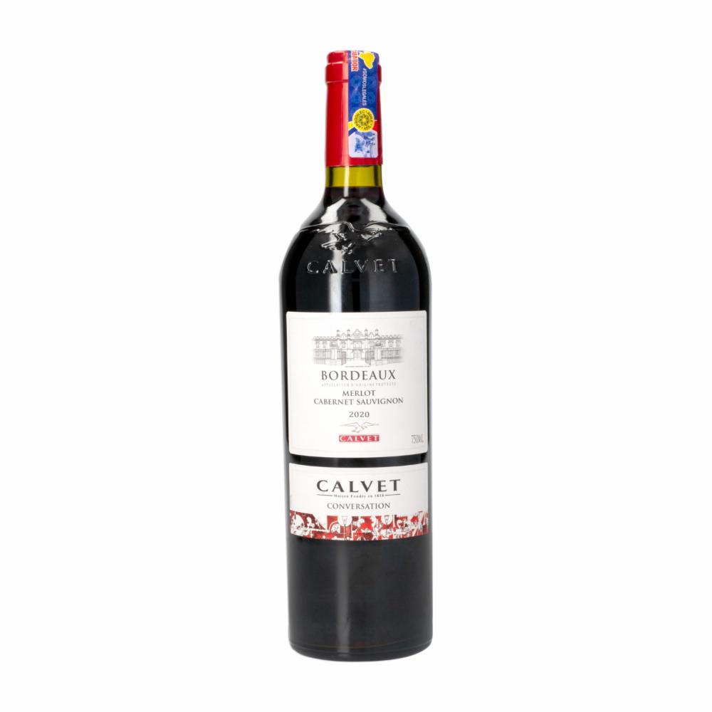 Vino Tinto Merlot-cabernet Sauvignon Calvet 750 Ml