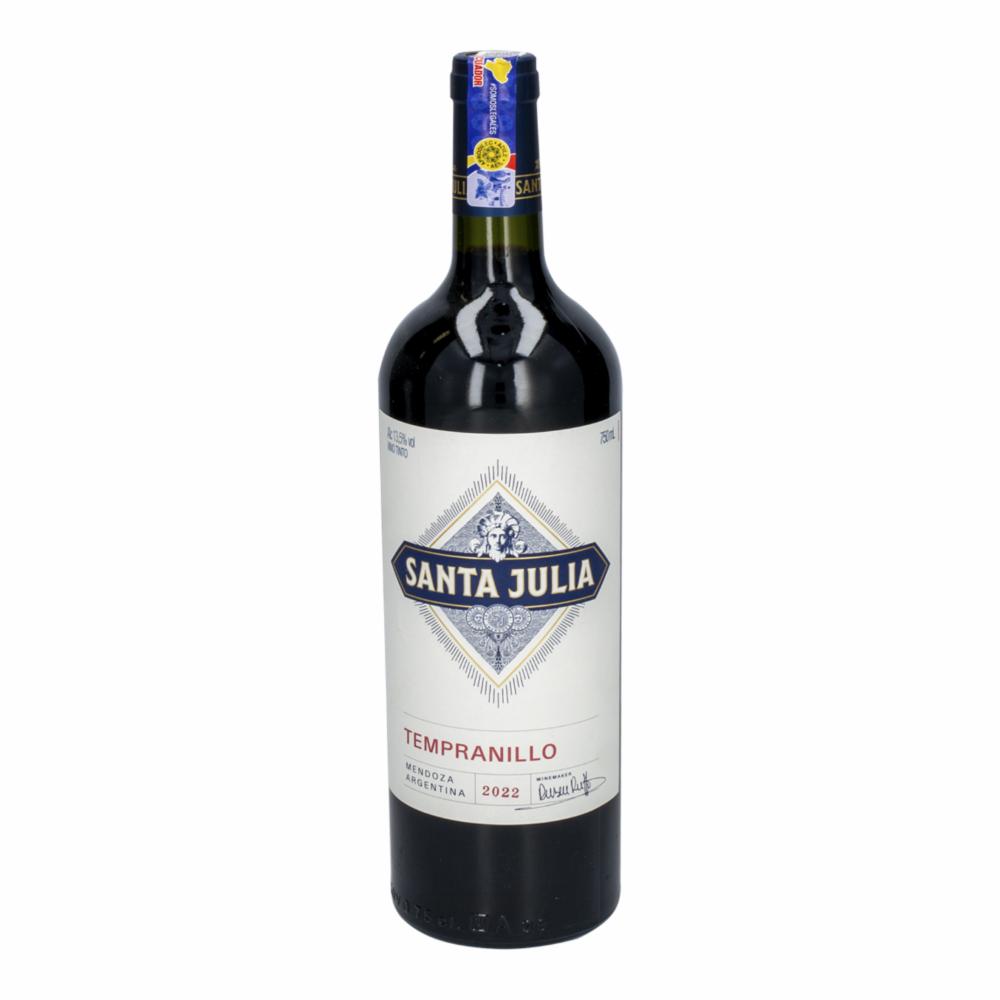 Vino Tinto Tempranillo Santa Julia 750 Ml