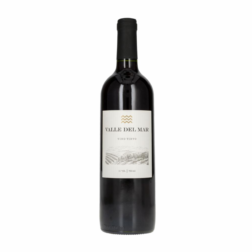 Vino Tinto Importado Valle Del Mar 750 Ml