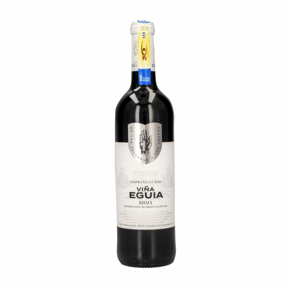 Vino Tinto Tempranillo Eguia 750 Ml
